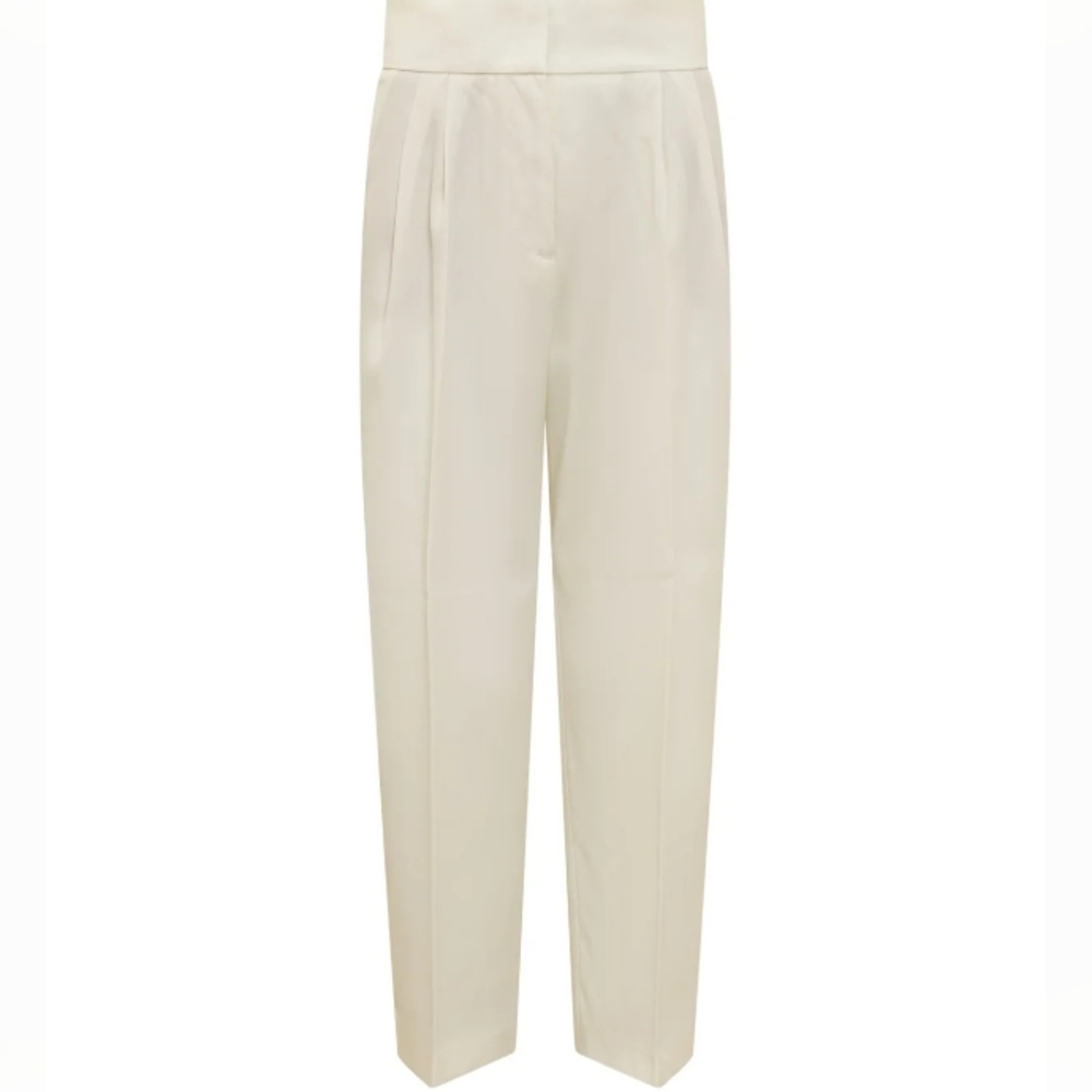 Fabiana Filippi, XXS,Chic Cream Women's Trousers